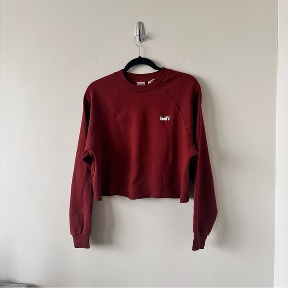 LEVIS-SWEAT CREW RAGLAN LAUNDRY  (Size:Small) - Picture 5 of 9